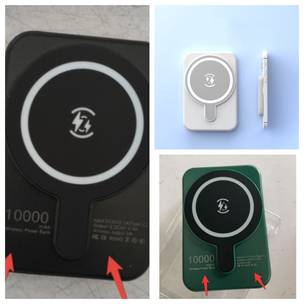 Mini Fast Charging Magnetic Wireless Power Bank 10000 MAh Portable