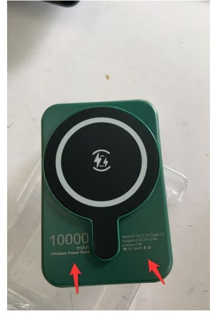 Mini Fast Charging Magnetic Wireless Power Bank 10000 MAh Portable