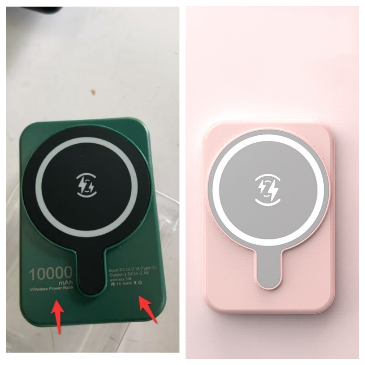 Mini Fast Charging Magnetic Wireless Power Bank 10000 MAh Portable