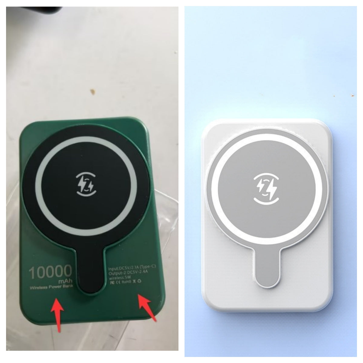Mini Fast Charging Magnetic Wireless Power Bank 10000 MAh Portable